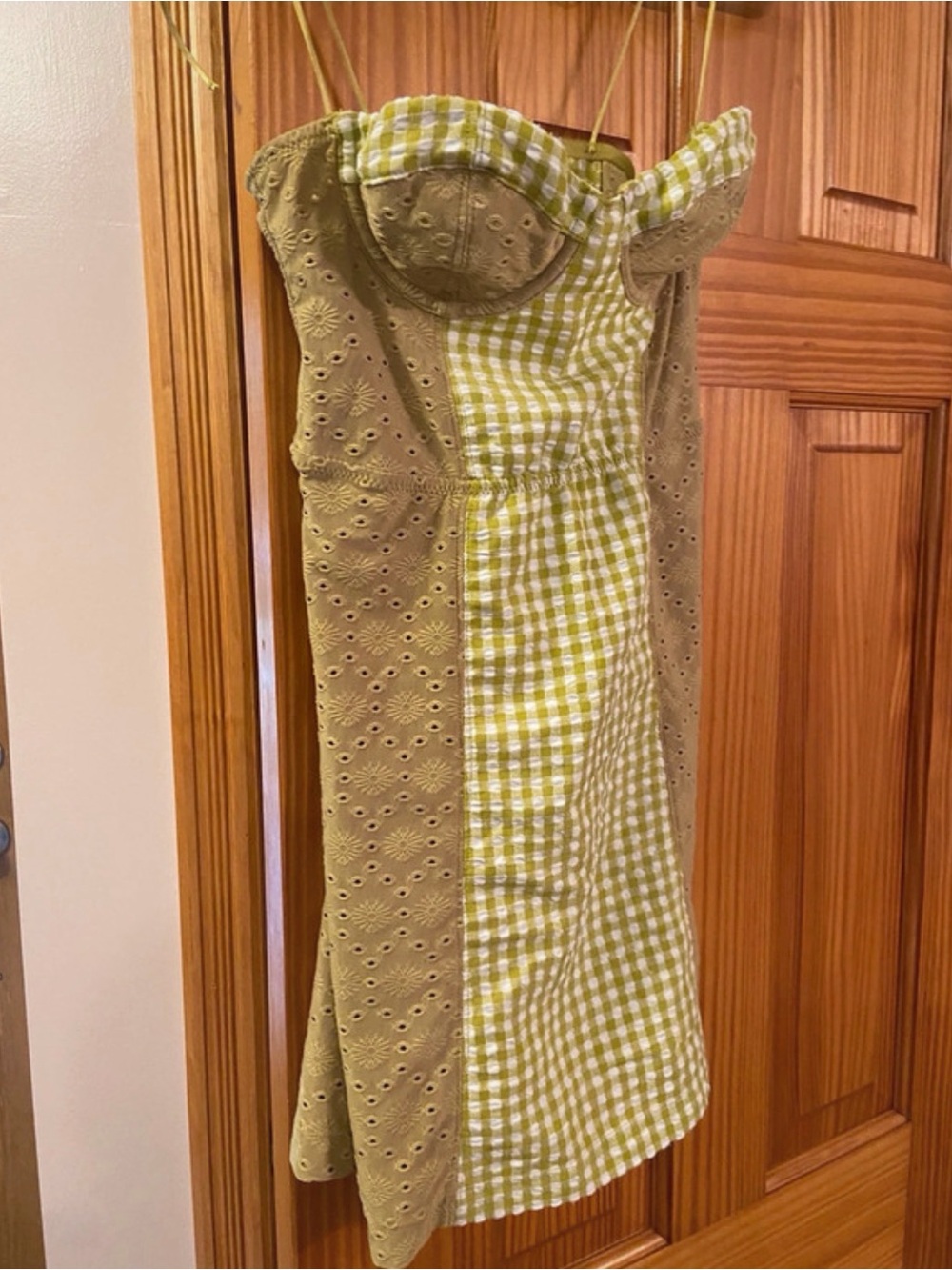 Urban Outfitters Gingham Dress Cottage Core - Picture 4 of 4
